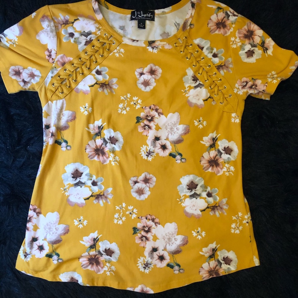 J For Justify Top